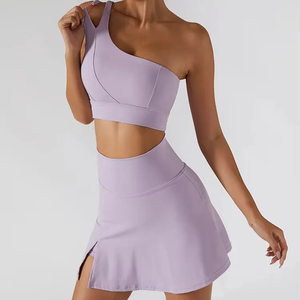 Faldas de tenis para niñas, ropa deportiva de calidad, elástica, que absorbe la humedad, ligera, de secado rápido, falda de Pádel de tenis con bolsillos - Product Image 2