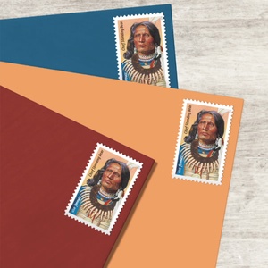 Première classe Usa personnalisé <span class=keywords><strong>timbre</strong></span>-poste autocollants timbres décoratifs nous <span class=keywords><strong>Rare</strong></span> vieux timbres autocollant étiquettes patriotiques pour la décoration <span class=keywords><strong>de</strong></span> fête - Product Image 2