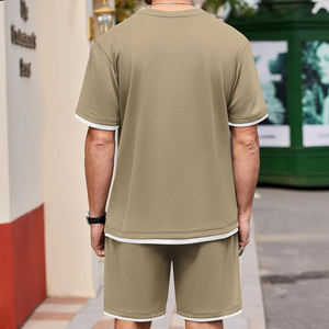 ชุดจ็อกเกอร์2ชิ้นสำหรับผู้ชายเสื้อมีฮู้ดพิมพ์โลโก้และกางเกงขายาวผ้าฟลีซขนาดใหญ่พิเศษสำหรับฤดูหนาว - Product Image 3