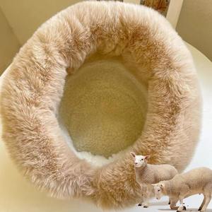 Nuevos sombreros de cubo de felpa gruesos de invierno, gorros cálidos para exteriores a la moda, gorros suaves de pescador, sombrero de Panamá a prueba de viento para mujer - Product Image 5