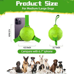 ของเล่นสุนัข Joy Dog รุ่นรักษ์โลก ทันสมัย หรูหรา ทำจากผ้าฝ้ายนุ่มและซิลิโคน ขนาด 5 ซม. รูปการ์ตูนน่ารัก สำหรับเล่น - Product Image 3