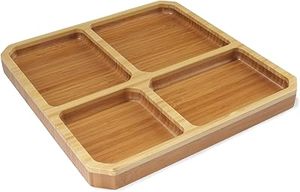 Plateaux de service en bois polyvalents pour le rangement et la décoration Collection artisanale - Product Image 6