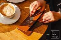 Restaurante Discoteca Hotel Recibo de cuero Iluminado Bill Holder Led Check Presenter 2017