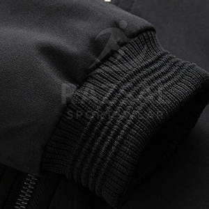 Blouson aviateur à col montant respirant et imperméable en polyester 100% à séchage rapide pour homme, vêtements d'hiver lavables à vendre - Product Image 4