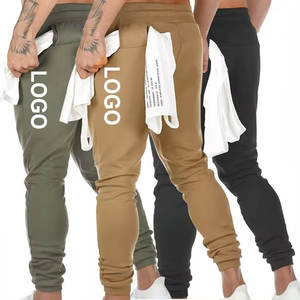 กางเกงเรียกเหงื่อสำหรับผู้ชายกางเกงวิ่งเอวสูงเอวสูงสำหรับฤดูร้อนขนาดใหญ่พิเศษสไตล์ยุโรปและอเมริกัน - Product Image 1