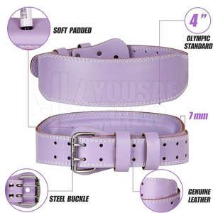 Adjustable Weightlifting <b>Belt</b> With Logo Comfortable <b>Back</b> Support <b>Belt</b> <b>For</b> Workout & Fitness <b>Belt</b> - Product Image 2