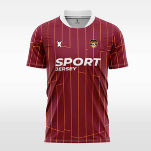 Camiseta Deportiva de Fútbol para Hombre, Personalizada al por Mayor, 100% Poliéster, de Secado Rápido, Estilo Clásico Retro, Uniforme Deportivo de Primera Calidad - Product Image 1