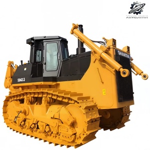 Bulldozer sur chenilles super lourd SHANTUI SD42-3 d'occasion à prix abordable, certifié CE, 42 tonnes, avec ripper à triple lame - Product Image 1