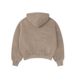 Sweat à capuche en tissu polaire 80 coton 20 polyester grande taille sweats à capuche pour hommes sweats à capuche personnalisés pour hommes avec logo - Product Image 2