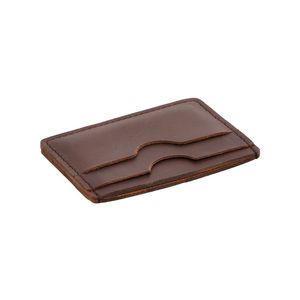 Porte-cartes en cuir véritable Index, portefeuille fin minimaliste, étui pour cartes de crédit, organiseur de poche pour homme - Product Image 5