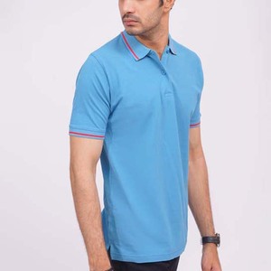 Nueva llegada de calidad superior de la ropa de los hombres Polos de talla grande de la calle de estilo de algodón transpirable de manga corta de los hombres Polo - Product Image 2