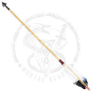Fer forgé à la main personnalisé médiéval Viking tir à l'arc chasse pointe de flèche rustique fer de lance en forme de feuille accessoires - Product Image 6