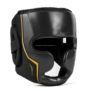 Pakistan Boxing Head Guard Custom Logo Foam Padded Headgear for Boxing Training Protection - Product Image 5