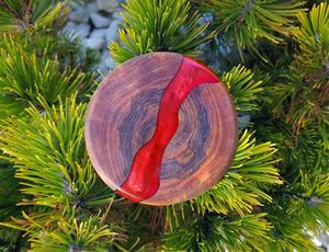 Ensemble de sous-verres en bois d'acacia et pierre de qualité supérieure avec support, tampons en bois faits à la main écologiques pour le bureau et la maison modernes - Product Image 4