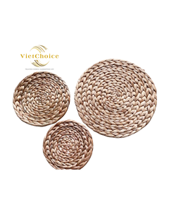Meilleure vente VietChoice 100% naturel écologique peint à la main minimaliste jacinthe d'eau napperon en gros personnalisation OEM ODM - Product Image 6