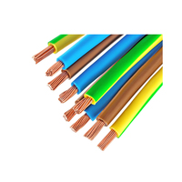 Conductor de cobre Cable eléctrico de tierra aislado de Pvc Cable eléctrico de cobre rígido U1000 RVFV 1X240mm cuadrado