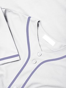 Maillot de baseball personnalisé Best-seller maillot de baseball à manches courtes par sublimation personnalisé Maillot de baseball pour hommes jeunes - Product Image 2