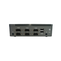 PC industriel mini-ordinateur sans ventilateur Intel N97, double Ethernet Gigabit, triple sortie HDMI, stockage MSATA pour usine intelligente