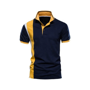 Polos lisos informales de diseño personalizado para hombre, polos transpirables de color sólido de alta calidad para hombre - Product Image 2