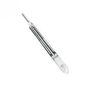 Mango de bisturí ergonómico No 4 para un corte preciso en campos médicos y científicos - Product Image 1