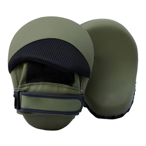 Cómodo guante de boxeo Gimnasio Entrenamiento físico Kick Hand Punch Combat Target Focus Pad Almohadillas de enfoque de cuero genuino Tasa al por mayor - Product Image 6