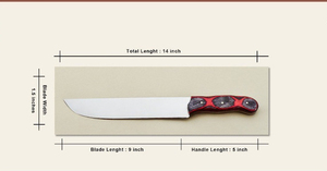 ชุดมีดทำครัว5ชิ้นทำด้วยมือชุดมีดเชฟชุดของขวัญในครัวสวยงามด้ามจับไม้พร้อมที่หุ้มหนัง - Product Image 4