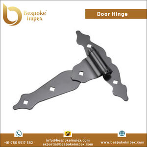 Charnière en T de conception européenne très demandée, en acier doux de 204 mm, finition noire zinguée, garantie 5 ans, quincaillerie pour portes et fenêtres - Product Image 2