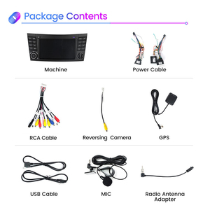 Navifly mới nhất hệ thống <span class=keywords><strong>Android</strong></span> 1024*600 màn hình 2 + 32GB xe Navigation Player cho 7inch Benz W211 với GPS Wifi - Product Image 4