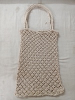 Cordon en coton macramé 100% coton naturel, sacs faits à la main, adaptés à la revente et idéaux pour les créateurs d'accessoires de mode