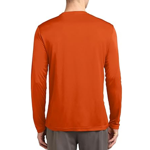 Camiseta de Algodón para Hombre, Corte Regular, Color Sólido, Manga Corta, Cuello Redondo, Estilo Casual, Tejido Jersey, Diseño Liso Teñido - Product Image 5