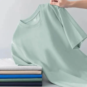 T-shirt en coton 240 g/m² Homme T-shirt uni Blanc T-shirts unisexes DTG T-shirts personnalisés pour homme Haute qualité Playeras - Product Image 2