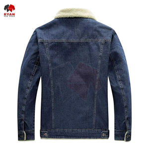 Chaqueta Vaquera de Invierno Tejida Ryan Pro Gear para Hombre, Impermeable y Cortavientos, Cierre de un Solo Botón, Logotipo Frontal Personalizable, ODM - Product Image 2