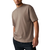Vente en gros OEM personnalisé Premium Heavy Cotton surdimensionné Unisex Casual Tshirt All-Over Print Streetwear 220 Grammes Tissu Solide 3D