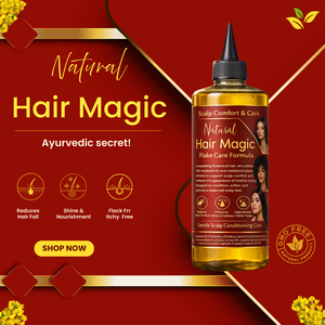 Kit de Soins Capillaires : Huile de Croissance Capillaire aux Herbes de Nigelle et Huile de Biotine 250ml – Traitement pour Cuir Chevelu Irrité et Cheveux Ternes - Product Image 1