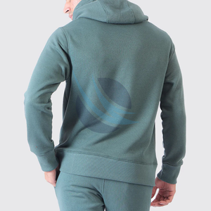 Nouveau style, logo personnalisé, survêtement en coton uni pour homme, survêtements de course, ensembles de jogging, streetwear, sweat-shirt et pantalon de jogging, ensemble pour homme - Product Image 3