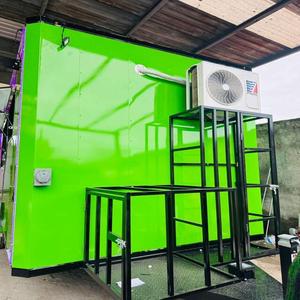 Custom Size Mobile Kitchen Fast Food Carts Taco Truck Chicken Food Van Pizza Truck <b>Concession</b> <b>Trailer</b> Cart Customised Heat Pump - Product Image 2
