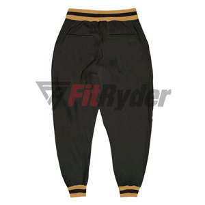 Pantalones deportivos transpirables de secado rápido largos informales para hombre Pantalones de chándal de punto de cintura media - Product Image 3
