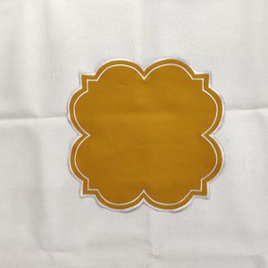 100% coton multicolore personnalisation passepoil serviettes en tissu pour événement de mariage maison Restaurant fête ferme cadeau dîner serviettes - Product Image 3