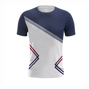Spor baskısı kendi logo pro kalite baskılı kaliteli üretici tarafından spor T shirt oluşturmak