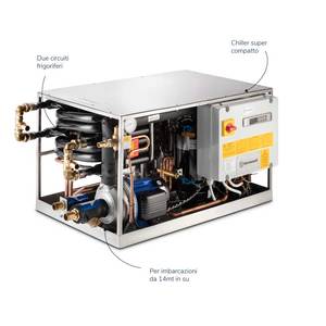 Máy Làm Lạnh Hiệu Quả Cao Thermowell Hệ Thống Điều Hòa Không Khí Biển 220 V AC UCP100.2H 100000 Btu Hệ Thống Làm Mát Bơm Nhiệt - Product Image 2