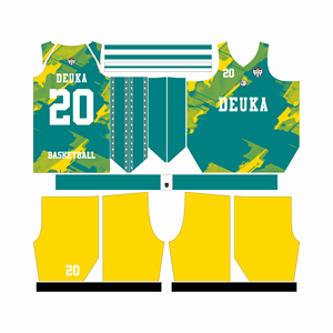 Uniforme de Baloncesto de Verano con Nombre y Número Impresos por Sublimación, Diseño Personalizado, Precio al por Mayor, Hecho con Tela 100% Poliéster - Product Image 2