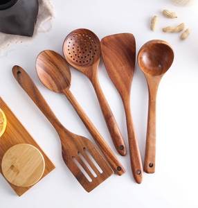 Utensilios de cocina de madera de Acacia desechables a precio competitivo, vajilla ecológica personalizada para bodas, 'Wood _ Yyt' con - Product Image 6