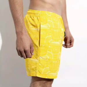 Custom Luxury Swim Trunks <b>Men</b> Swim Trunks Quick Dry Durable Fabric Lightweight Design Wholesale Beachwear - Product Image 3