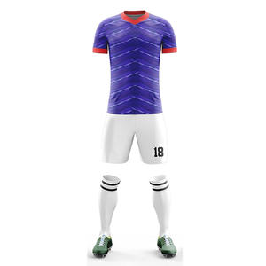 Uniforme de fútbol de rendimiento óptimo Ligero y transpirable Tela de secado rápido Conjuntos personalizables Francia, camisetas de fútbol - Product Image 5