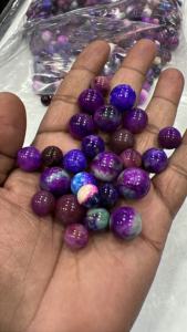 ลูกปัดหลวมทรงกลมเรียบสำหรับการทำเครื่องประดับและงานฝีมือ - Product Image 6