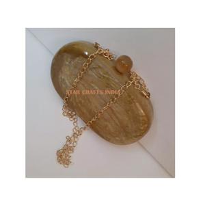 โลโก้ที่กําหนดเองกระเป๋าเรซินทําด้วยมือและคลัทช์ที่ตกแต่งด้วย rhinestones เหมาะสําหรับร้านขายอุปกรณ์เสริมแฟชั่นเพื่อขายต่อ - Product Image 5