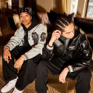 Chaqueta de cuero de calidad premium para hombre de tendencia superior Nueva llegada Tamaño adulto Color sólido con cuello alto y logotipo frontal - Product Image 5