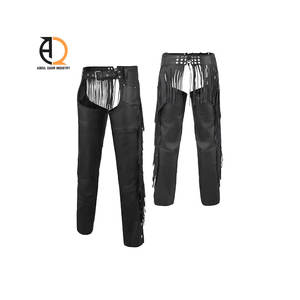 Chaparreras de Cuero Genuino para Motocicleta/Estilo Western - Product Image 3