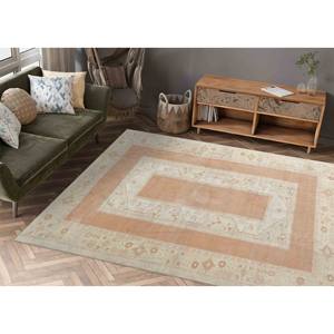 พรมตุรกีทรงเรขาคณิต: พรมแบบเปอร์เซียกันลื่น, พรมพิมพ์ลาย, พร้อมพรมขนนุ่ม - Product Image 2