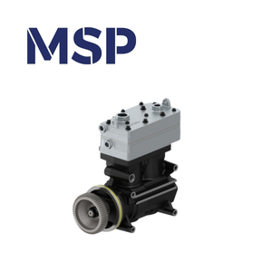 9125180040 - Compresseur spécial à deux cylindres - 2 étages - Montage sur bride - Pièces et accessoires de remorque - MSP Export - Product Image 3